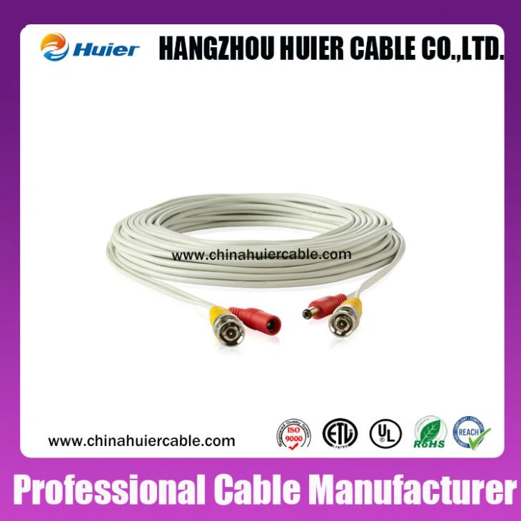 5ft/10ft/25ft BNC Siamese Cable Camera Cable RG59 RG6